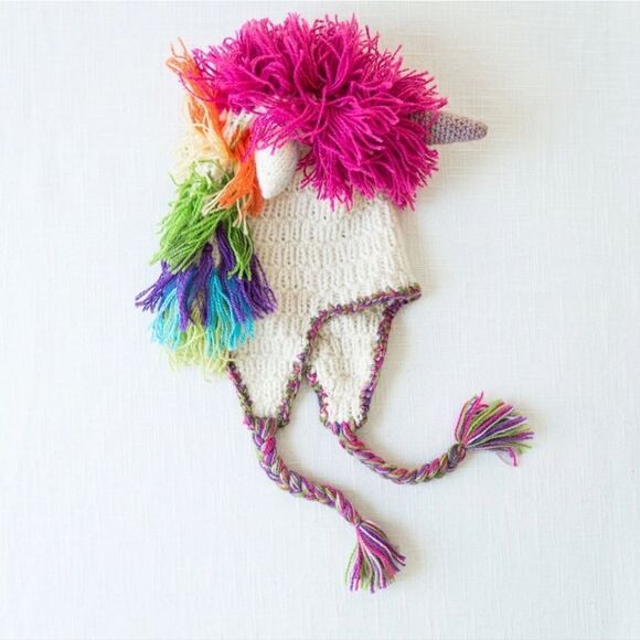 andes gifts Other - Kids knit unicorn hat